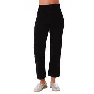 NEW PRAIRIE UNDERGROUND carpenter high rise corduroy pants in black
